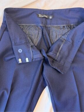 7th Avenue New York & Company Navy Dress Pants | Slim 
/Size Petite Runs Small